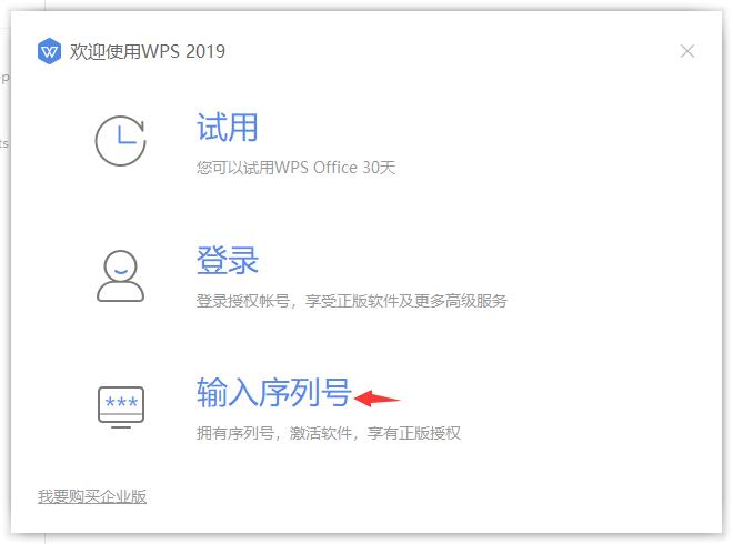 WPS2019专业版系统永久激活码
