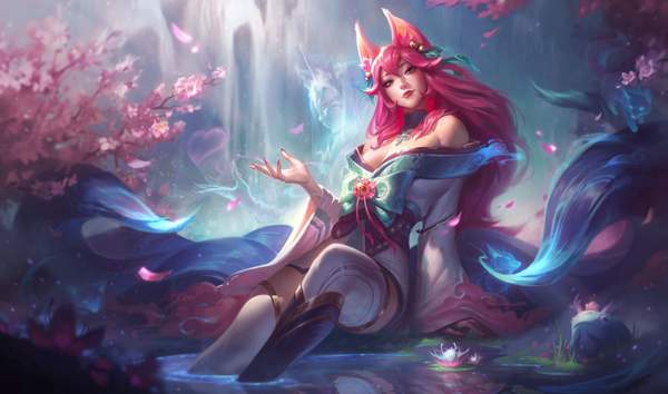 《LOL》灵魂莲华新成员皮肤预览