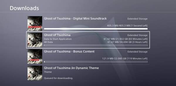 PS4《对马之魂》已可进行预载 游戏大小约34.69G