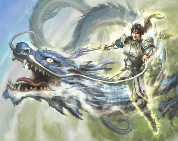 《真三国无双》20周年纪念短片 赵云骑龙腾云驾雾