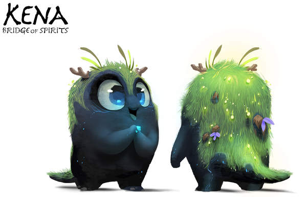 《柯娜：精神之桥》 伙伴Rot各种运动姿态展示