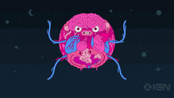 横版卷轴动作游戏《Spinch》控制神秘生物展开冒险