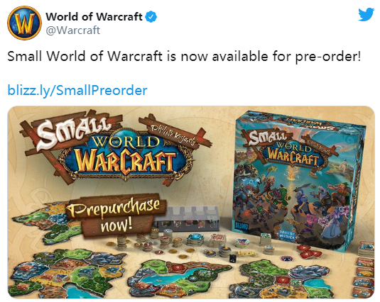 WOW桌游新作《小小魔兽世界》预购 9月17日发货
