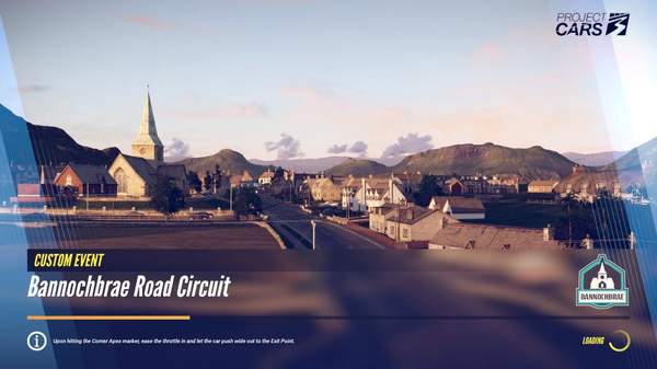 《赛车计划3》雨天赛道演示 绵绵细雨水花飞溅