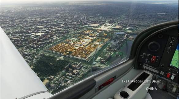 《微软飞行模拟》真实还原紫禁城等著名景点