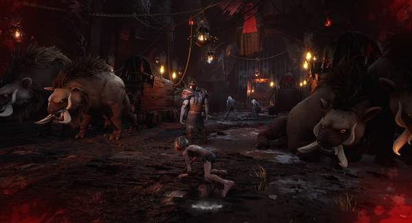 潜行冒险《指环王：咕噜》类似波斯王子