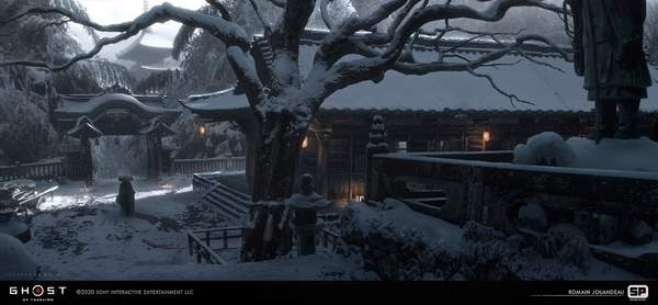 《对马之魂》海量艺术概念图欣赏 风景如画意境绝美