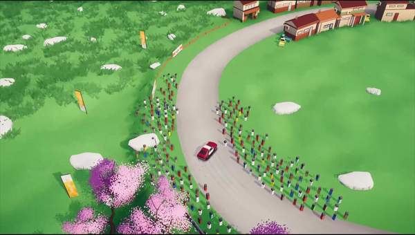 《艺术拉力赛》上架Steam 清新卡通画风漂移竞速游戏