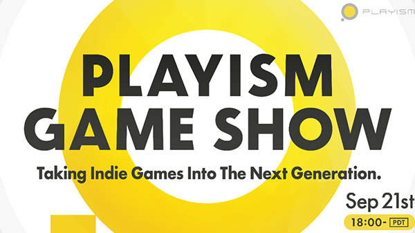 PLAYISM将于9月22日举办Playism游戏展