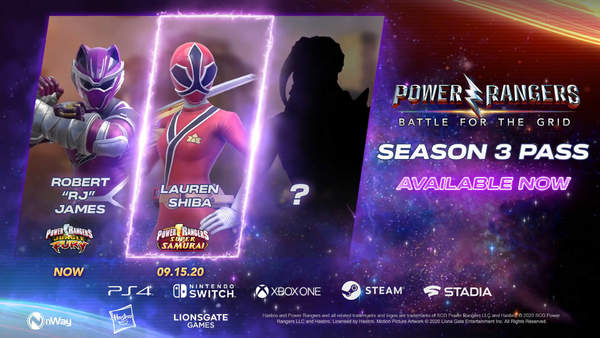 《超凡战队：能量之战》DLC角色手拿长剑对战