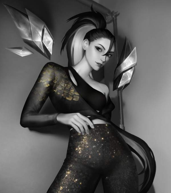 《LOL》K/DA卡莎新照曝光破茧重生