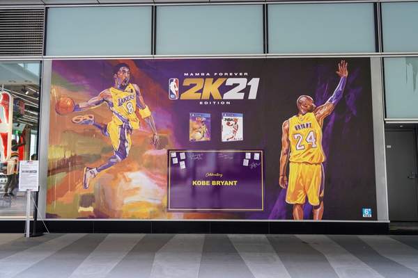 台湾NBA专卖店宣传《NBA 2K21》广告明星助阵