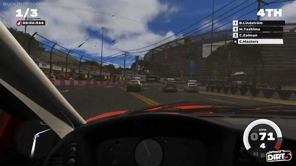 《尘埃5》&ldquo;南非开普敦体育场&rdquo;赛道尘土飞扬