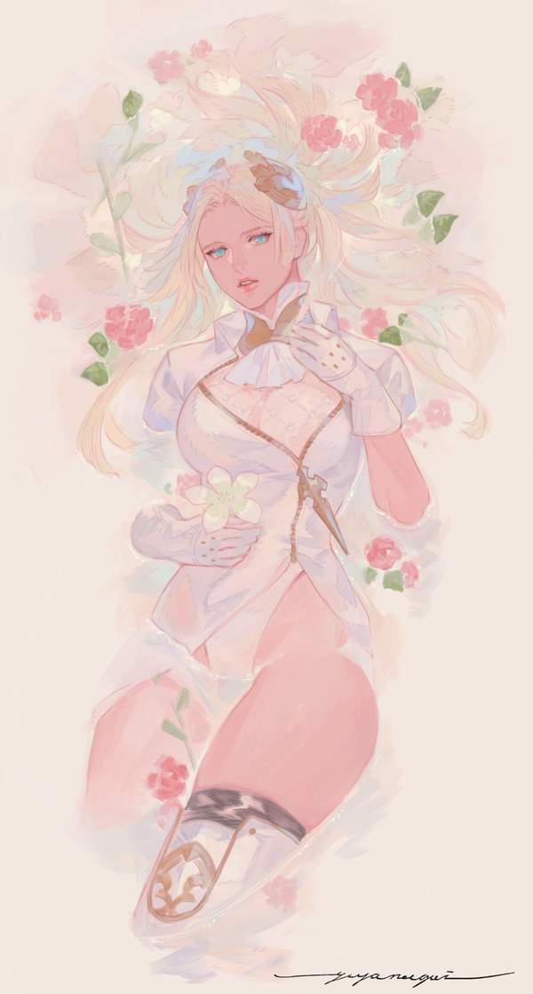 永井悠也分享《尼尔》角色新绘还有唯美的糖豆人