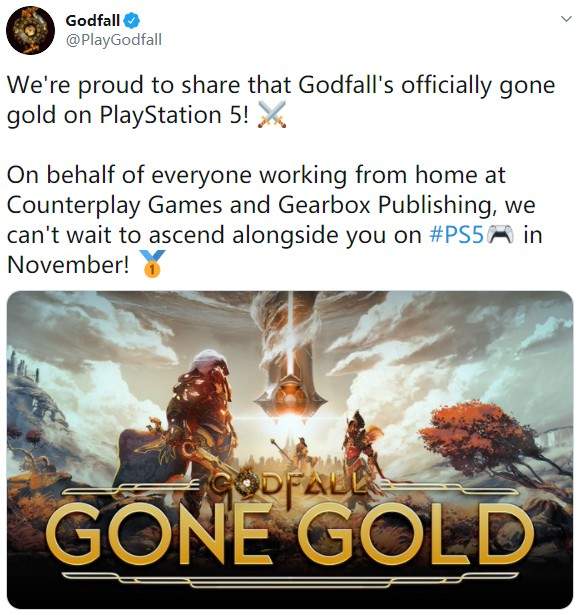 《神陨》PS5版已经开发完成准备开始批量生产游戏光盘