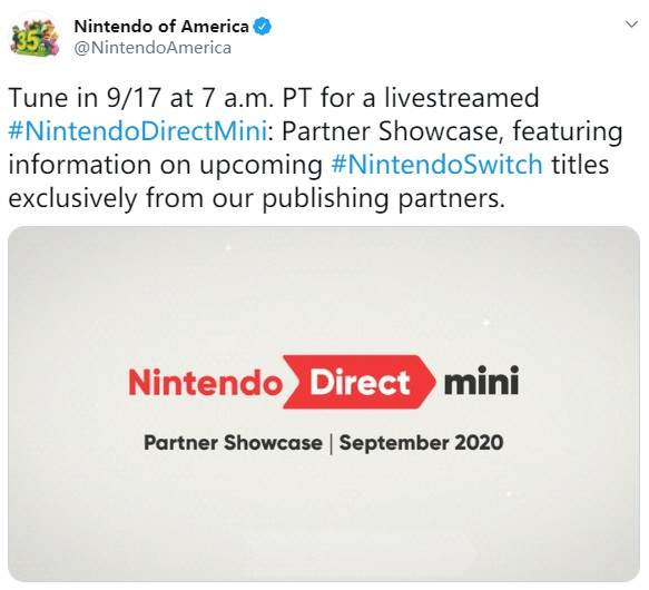 任天堂举行迷你直面会 公布NS新游戏情报