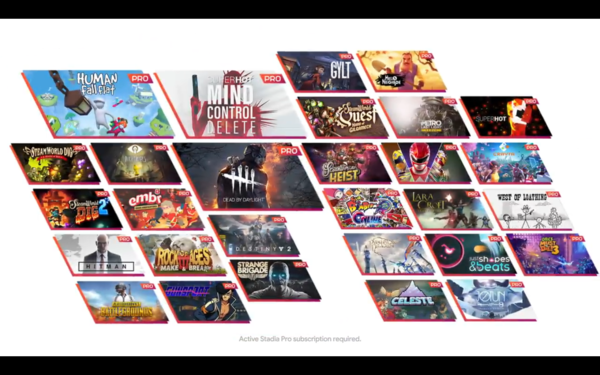 谷歌Stadia会员10月新增游戏《黎明杀机》领衔