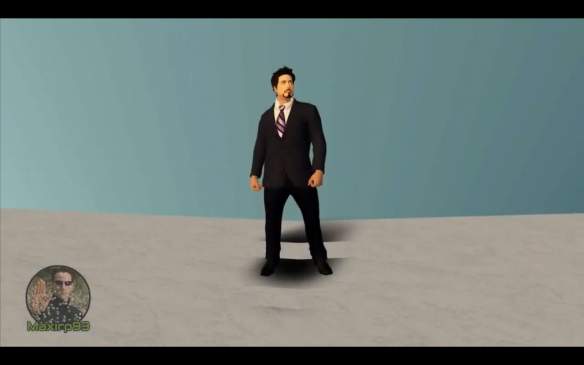 《GTA：圣安地列斯》钢铁侠MOD具有战争机器专用皮肤