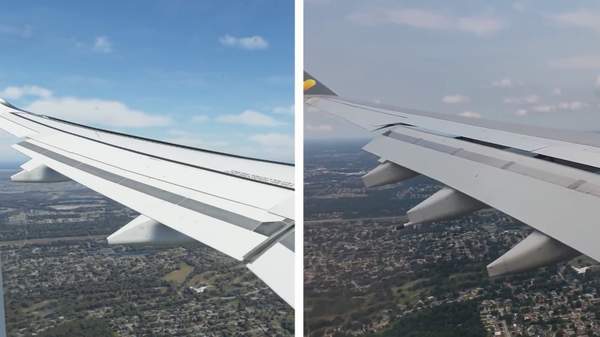 《微软飞行模拟》与现实飞机降落对比细节惊人