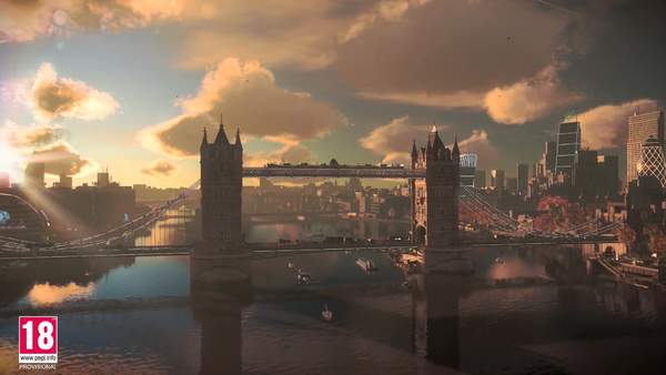 《看门狗：军团》伦敦宣传片光追技术展示科幻大都市