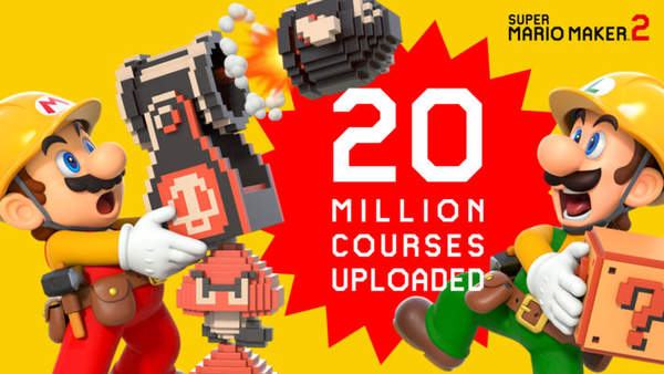 《超级马里奥制造2》玩家创作的关卡数量超2000万