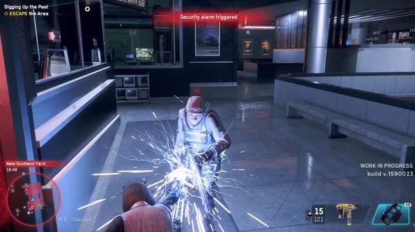 《看门狗：军团》特工老奶奶持棒“电疗”敌人