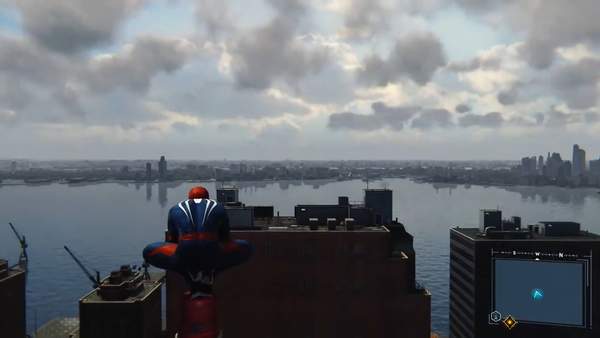 PS5《漫威蜘蛛侠：复刻版》60帧飞跃大楼更丝滑