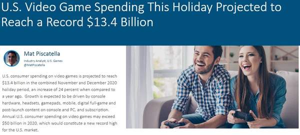 分析师今年圣诞美国最畅销主机不是次世代是Switch