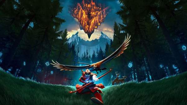 冒险RPG《The Pathless》游戏中手柄应用方式展示