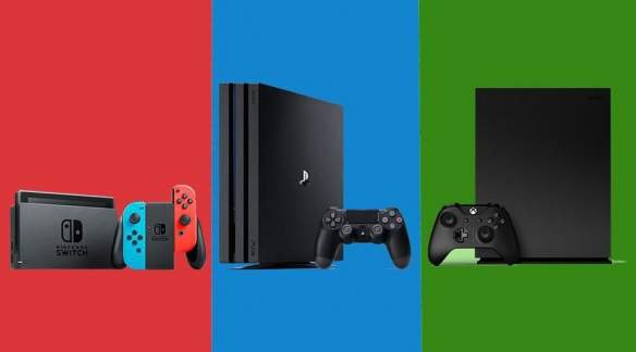 PS4/X1/Switch全球销量对比PS4占领市场份额达49.9%