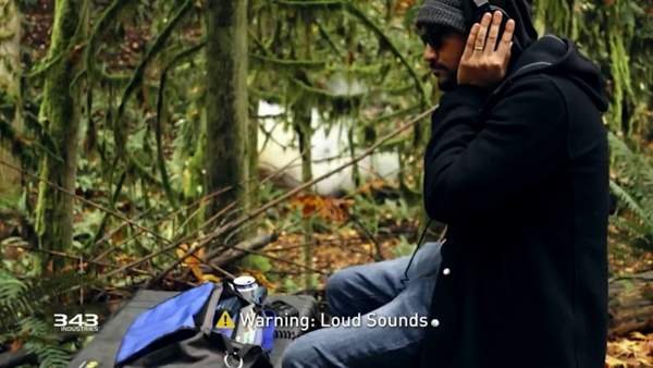 《光环：无限》爆炸音效捕捉幕后短片从山间炸到池塘
