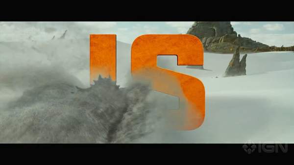 《怪物猎人》电影沙地女王黑角龙破土而出