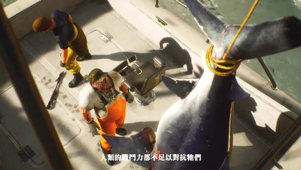 PS5《食人鲨》中文版12月发售吞噬人类复仇