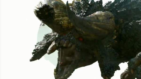 《怪物猎人》电影托尼贾一箭射向黑角龙