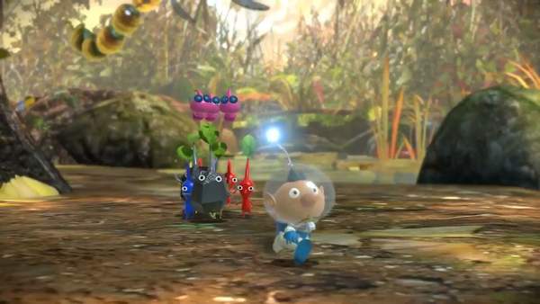 《皮克敏3：豪华版》摧毁水晶等多种能力展示