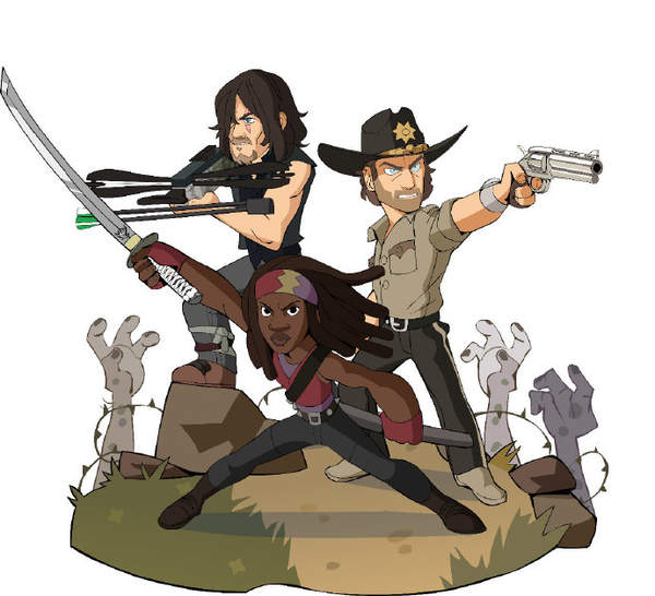 《英灵乱战》联动《行尸走肉》 瑞克弩哥刀女上线