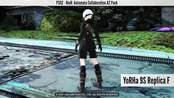 《梦幻之星OL2》联动《尼尔：机械纪元》 推出9S服装