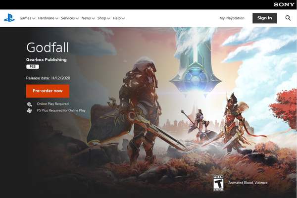 官方重申《神陨》非服务型游戏需要PS+会员联网游玩