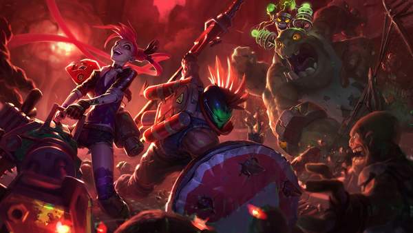 《LOL》手游新一轮皮肤和原画预览卡牌探戈灵魂超帅