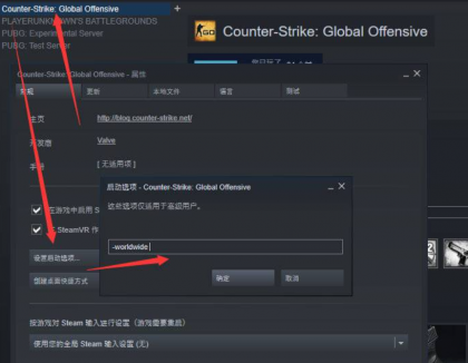 添加csgo国际服启动项免费玩教程
