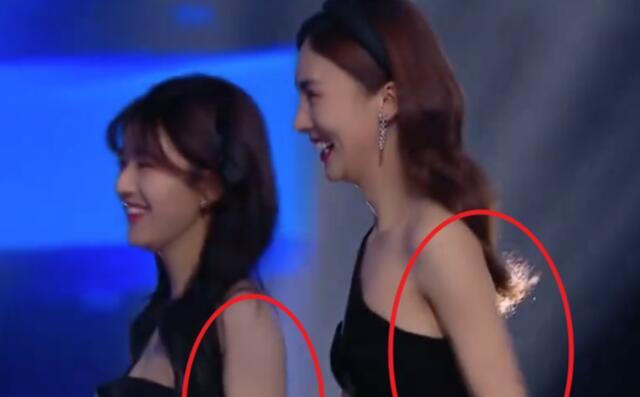 赵露思与金晨同台同是40公斤级女星差距怎么就那么大呢